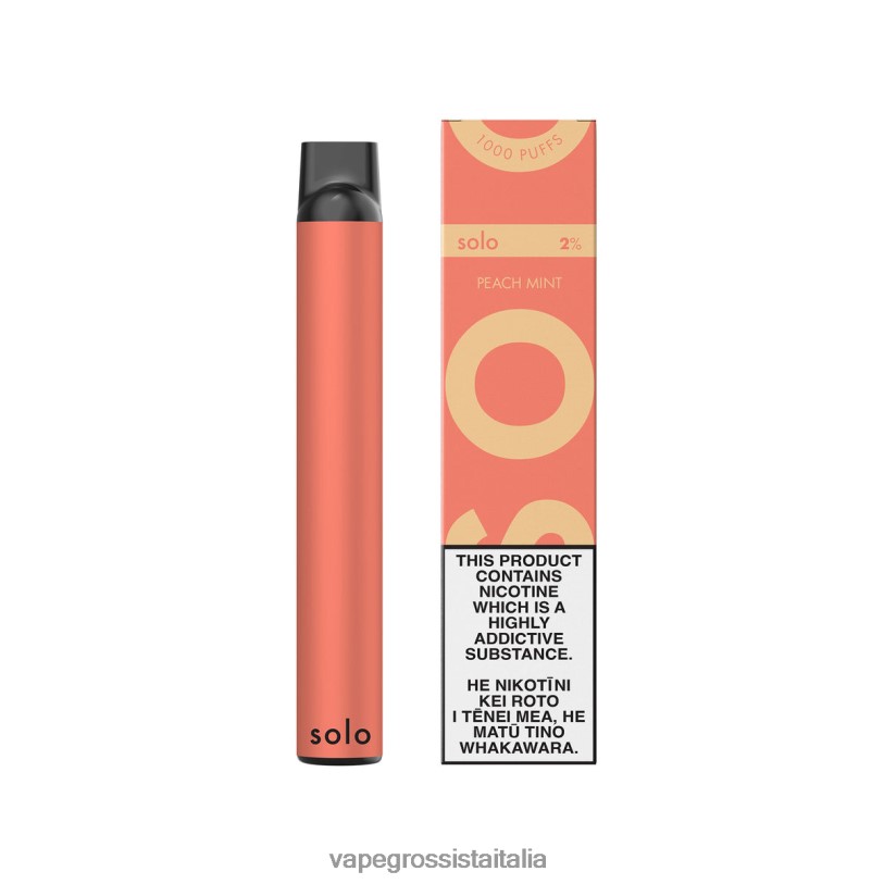 Vape Italia Fano - Solo vaporizzatore usa e getta menta pesca JH0226