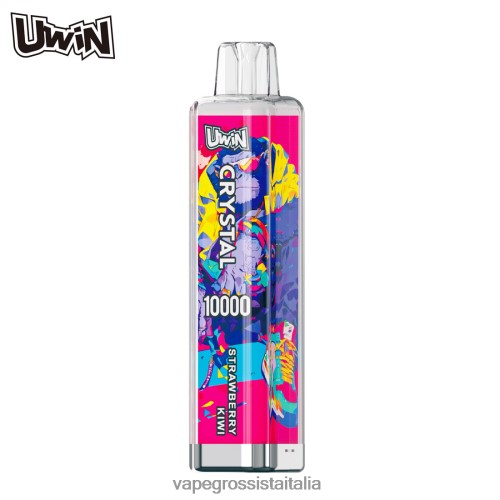 Vape Italia Fano - UWIN CRYSTAL 10000 vaporizzatori usa e getta kiwi fragola 6HDV6V11