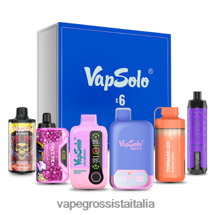 Vape Italia Centro Mirum - Vapsolo cofanetto a sorpresa sapori casuali 8TR48B119