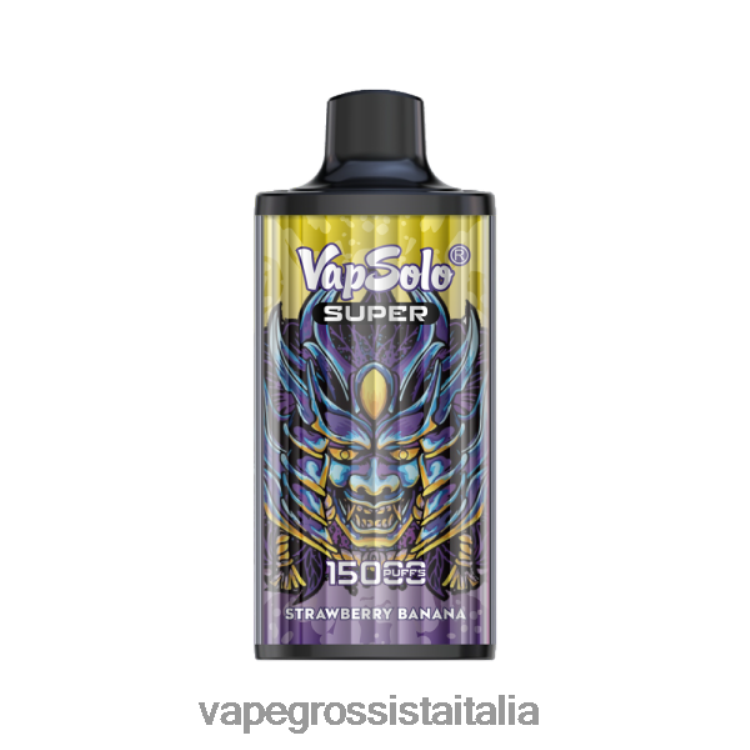 Vape Italia Fano - Vapsolo SUPER vaporizzatore usa e getta banane alla fragola 8TR48B116