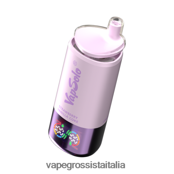 Vape Italia Collemarino - VapSolo Triple 30000 sbuffi 8L22T07 Coca-Cola alla fragola e vaniglia, lampone ai mirtilli e lime al limone