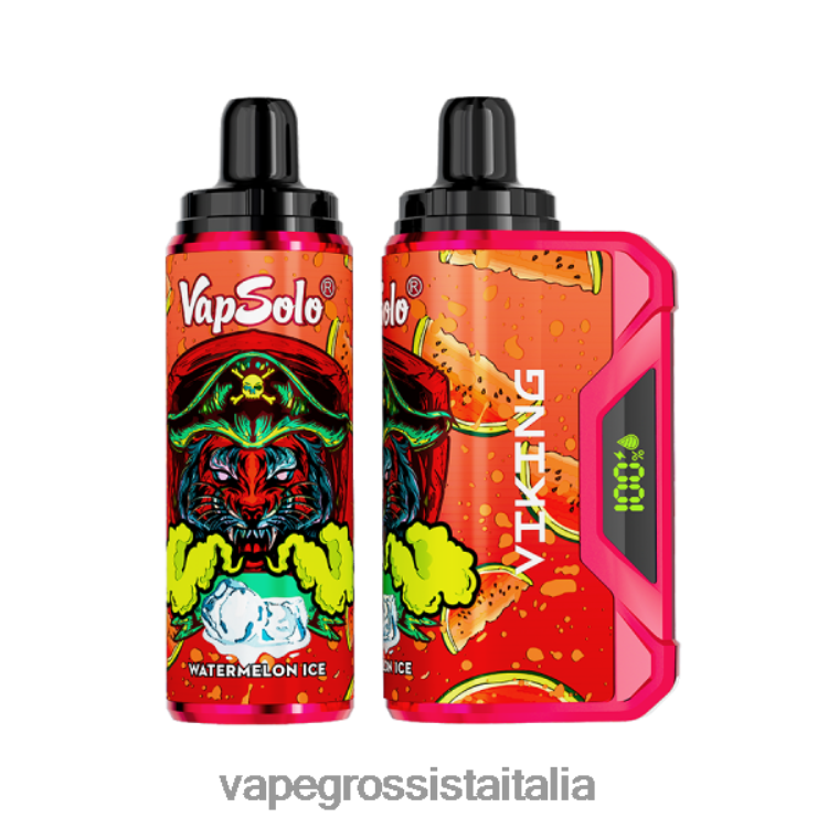 Vape Grossista Italia - Vapsolo VIKING vaporizzatore usa e getta ghiaccio di anguria 8TR48B142