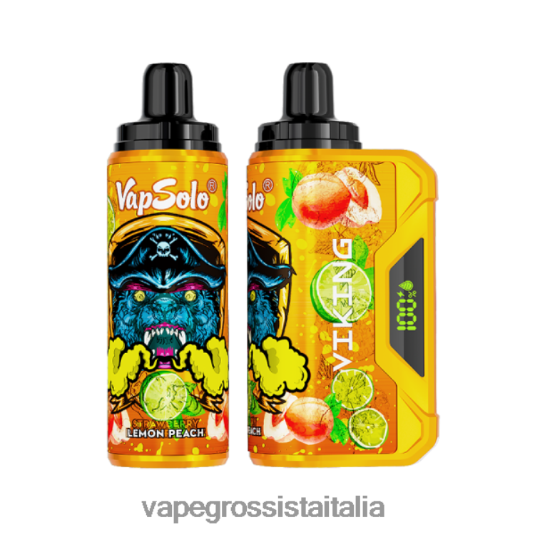 Vape Italia Osimo - Vapsolo VIKING vaporizzatore usa e getta pesca al limone 8TR48B135